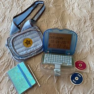 American Girl Doll laptop and carrying case